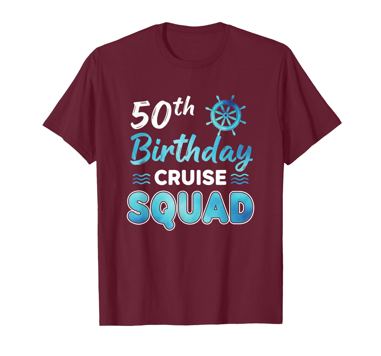 Friendship 50th Birthday Cruise Squad, Birthday Cruise Crew T-Shirt