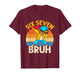 Six Seven Bruh Dabbing 67 Meme 6 7 Numbers Funny Boys Kids T-Shirt