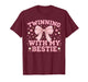 Twinning with My Bestie Spriit Week Matching Girls Cute T-Shirt