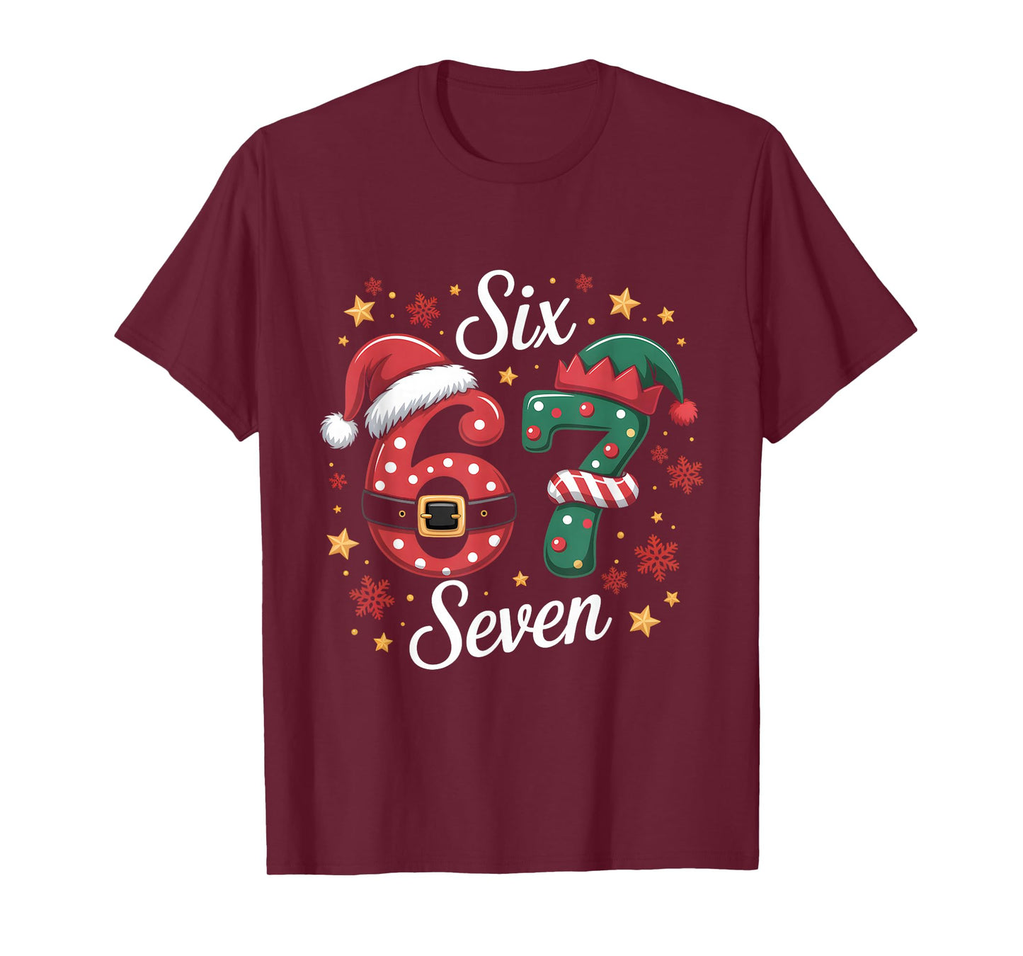 67 Meme Six Seven for Kids Women Men Boys Girls Christmas T-Shirt