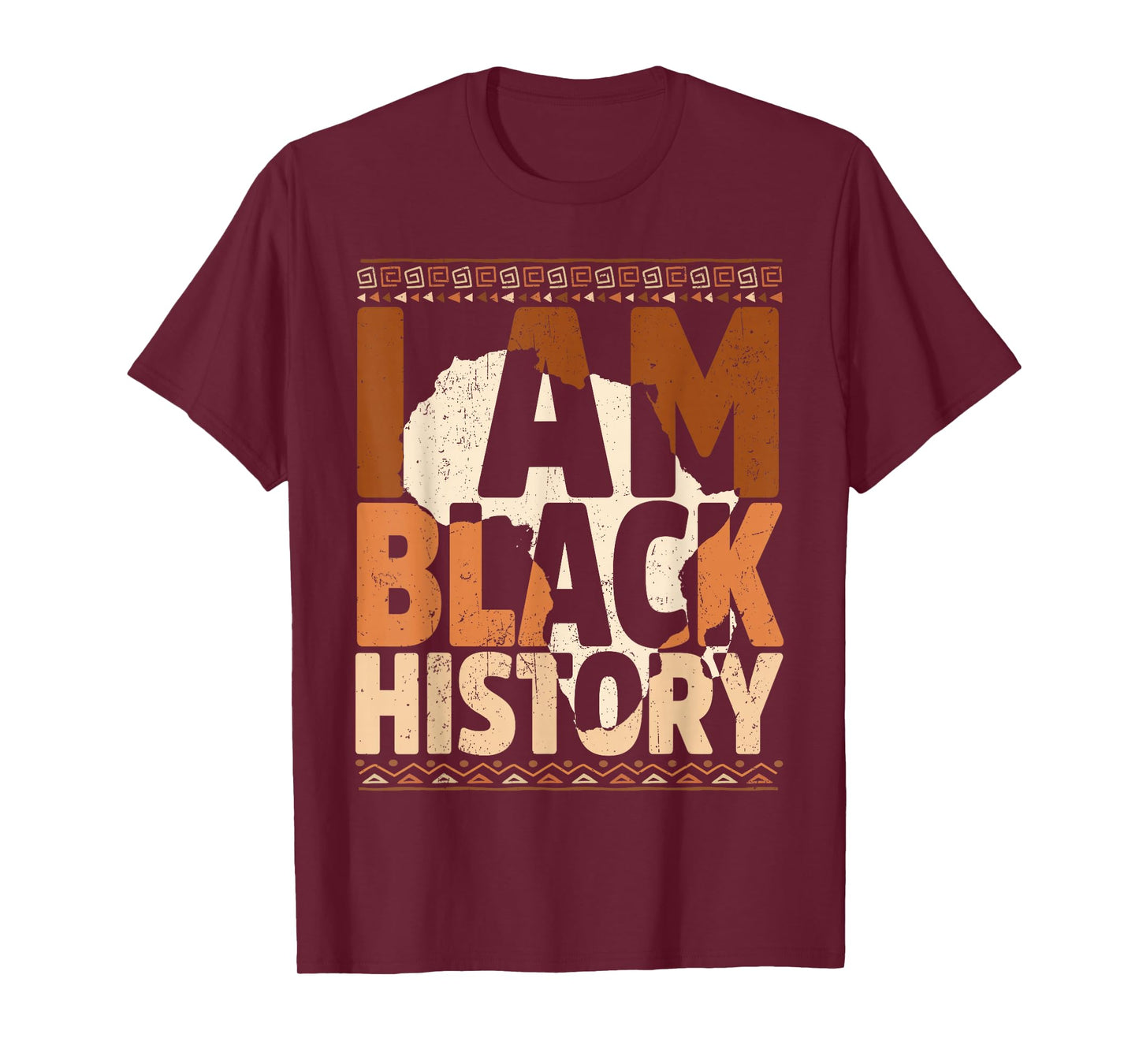 I Am Black History African Melanin Outfit Women Men Kid T-Shirt