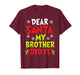 Dear Santa My Brother Did It Funny Christmas Boys Girls Kids T-Shirt