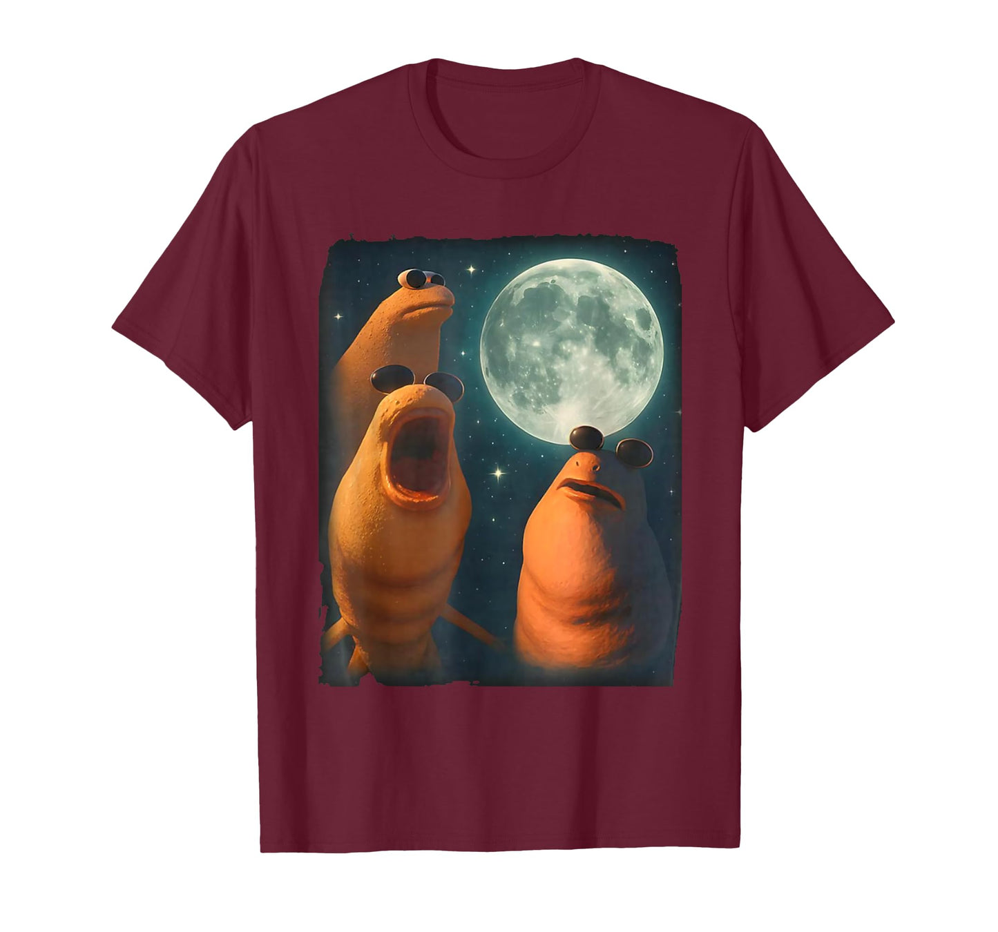 Funny Marcus The Worm Meme I Don't Like This Rock Meme T-Shirt