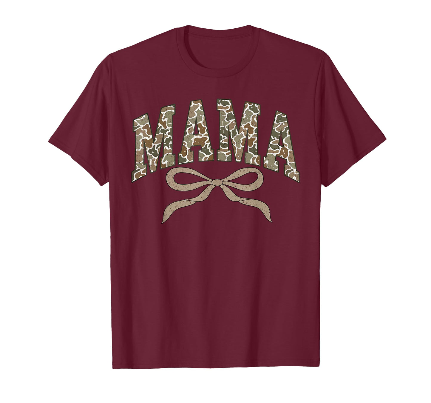 Camo Mama Graphic for Mom Women Mother's Day T-Shirt