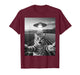 Cat Selfie with UFO Funny Cat for Men Women Kids T-Shirt