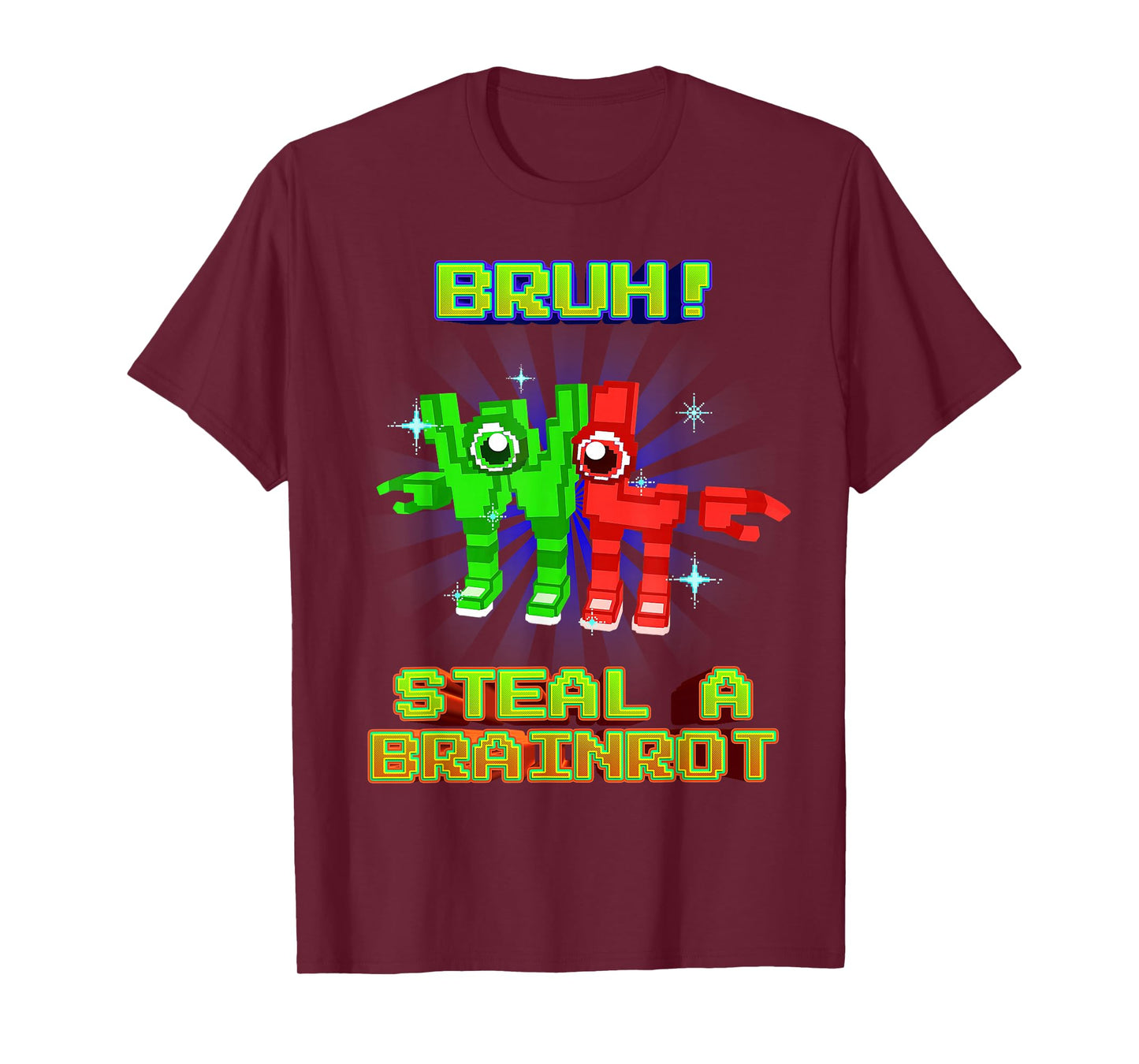 Bruh WL W or L Funny Brainrot for Boys Kids Teens T-Shirt