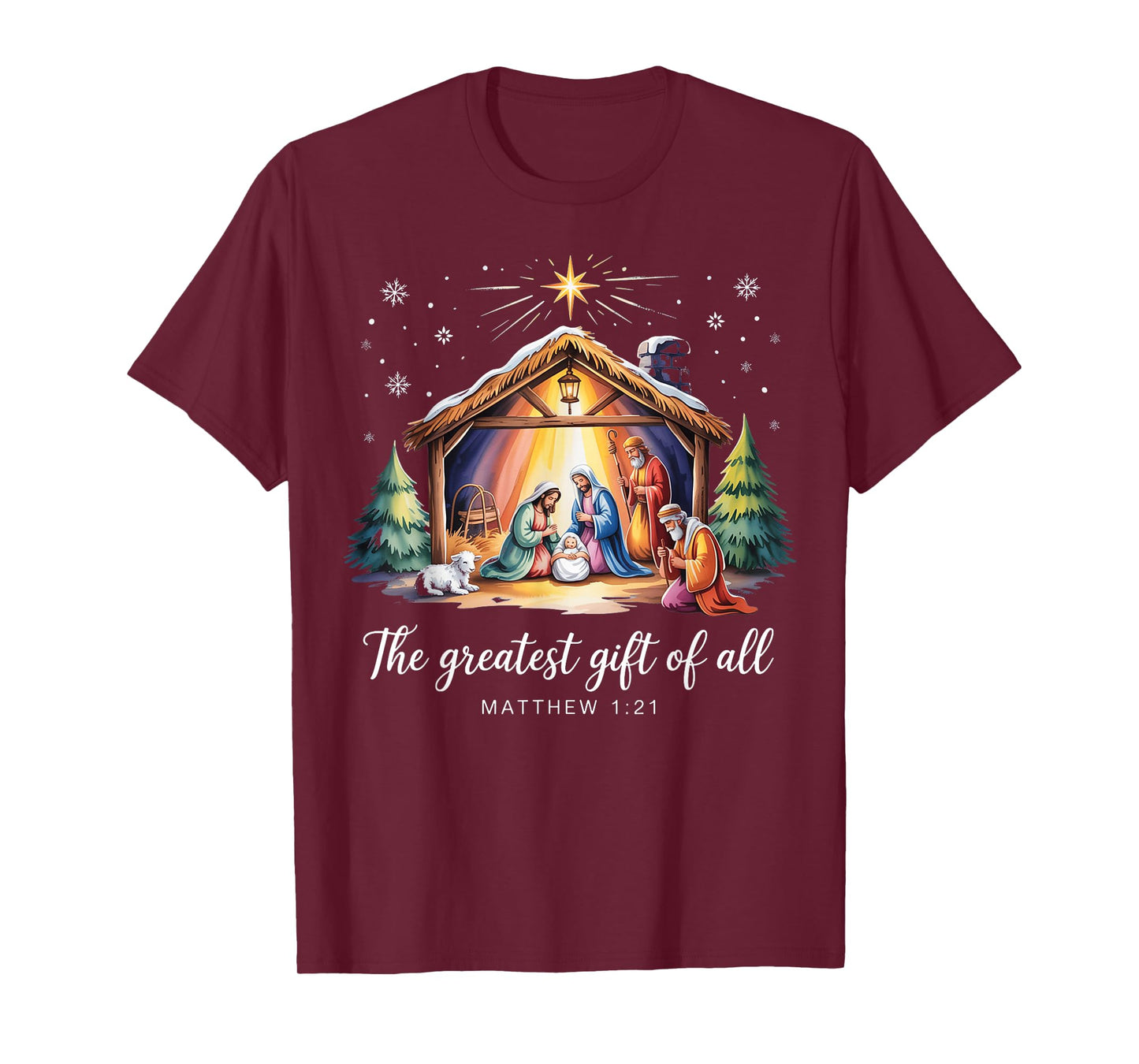 The Greatest Gift for All Christmas Jesus T-Shirt