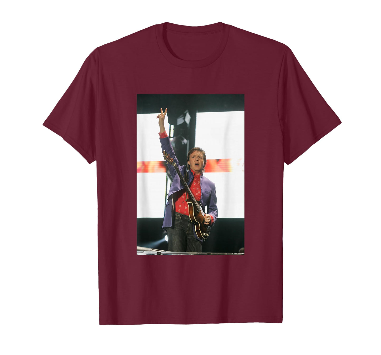 Paul McCartney of The Beatles at Glastonbury Andy Willsher T-Shirt