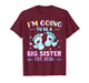 Soon to Be Big Sis Finally Going to Be Big Sister Est 2026 T-Shirt