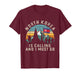 North Korea is Calling and I Must Go Funny Satire Dark Humor T-Shirt