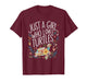 Cute Just A Girl Who Loves Turtles Men Women Girls T-Shirt