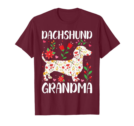 Dachshund Grandma Funny Dog Lover's Novelty Men T-Shirt