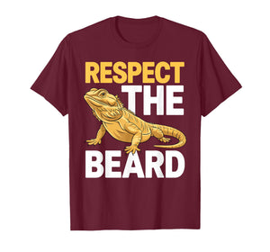 Funny Bearded Dragon Art for Men Women Bearded Dragon Lover T-Shirt