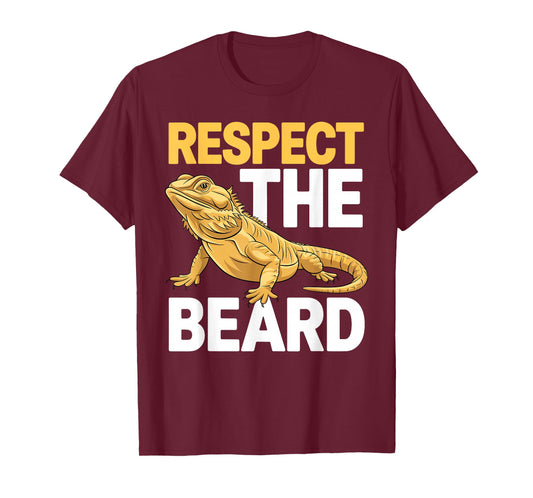 Funny Bearded Dragon Art for Men Women Bearded Dragon Lover T-Shirt