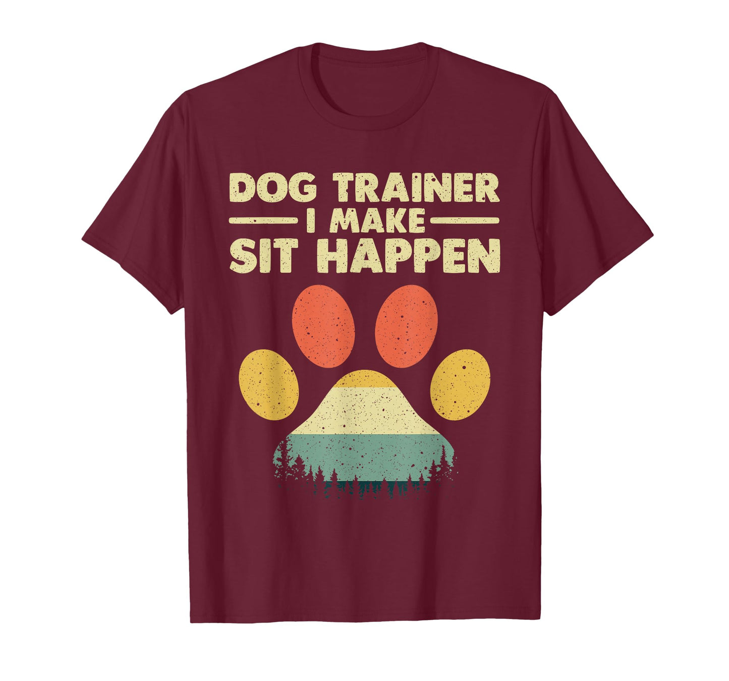 Dog Training Art for Men Women Puppy Agility Dog Trainer T-Shirt