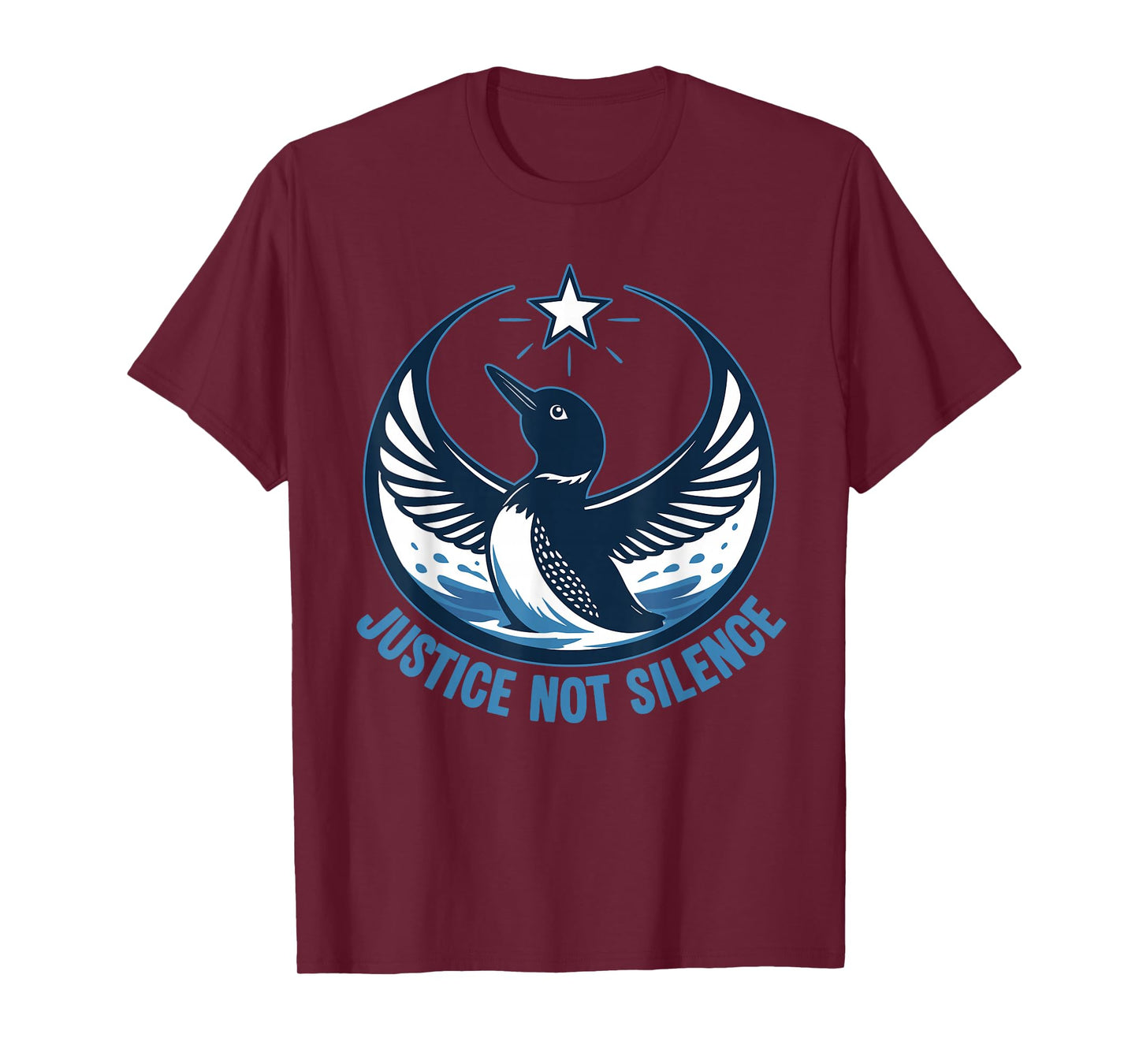 Minnesota Rebel New State Flag Justice Not Silence T-Shirt