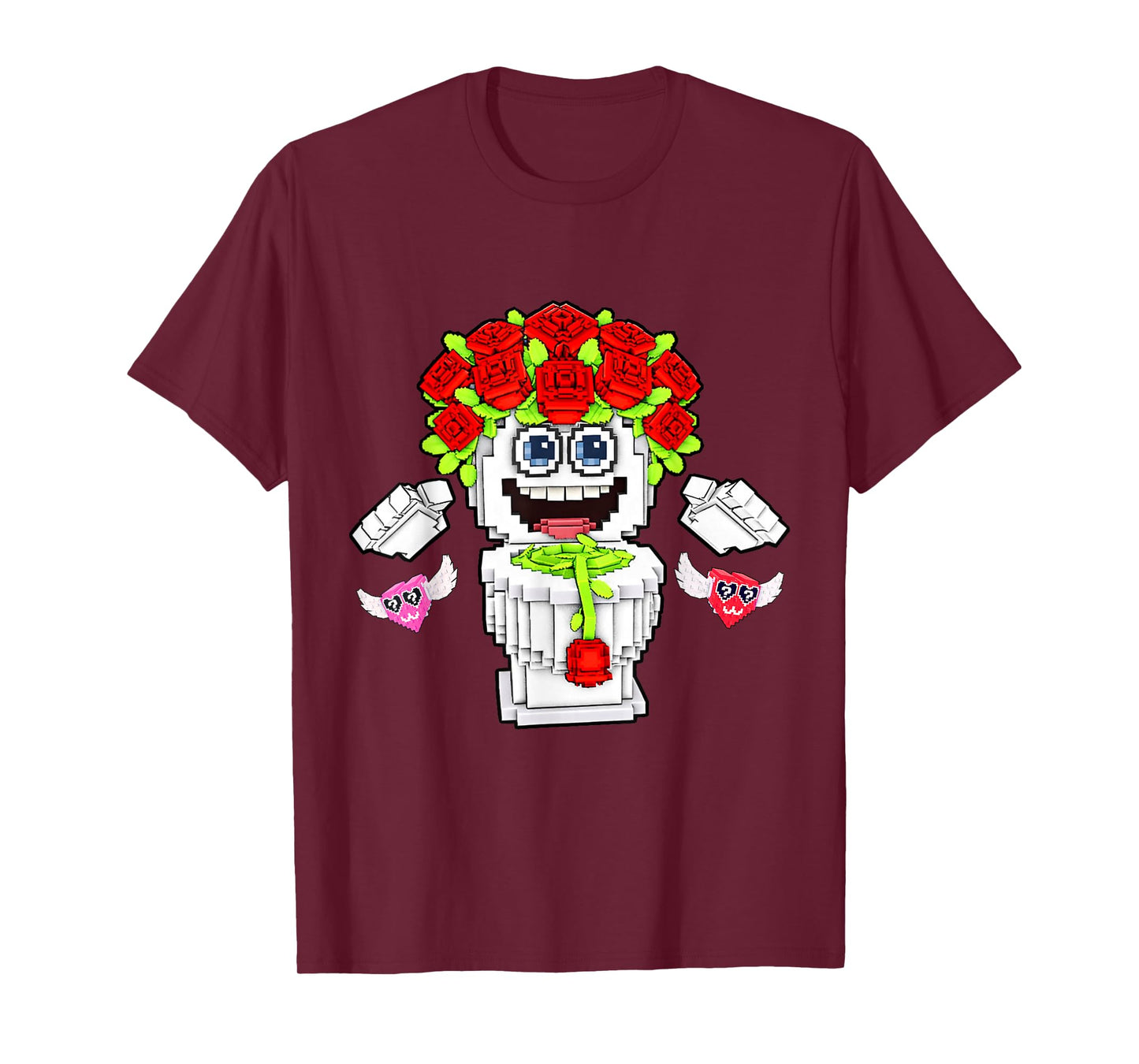 Rosetti Tualetti Funny Valentine Brainrot for Kids Teens T-Shirt