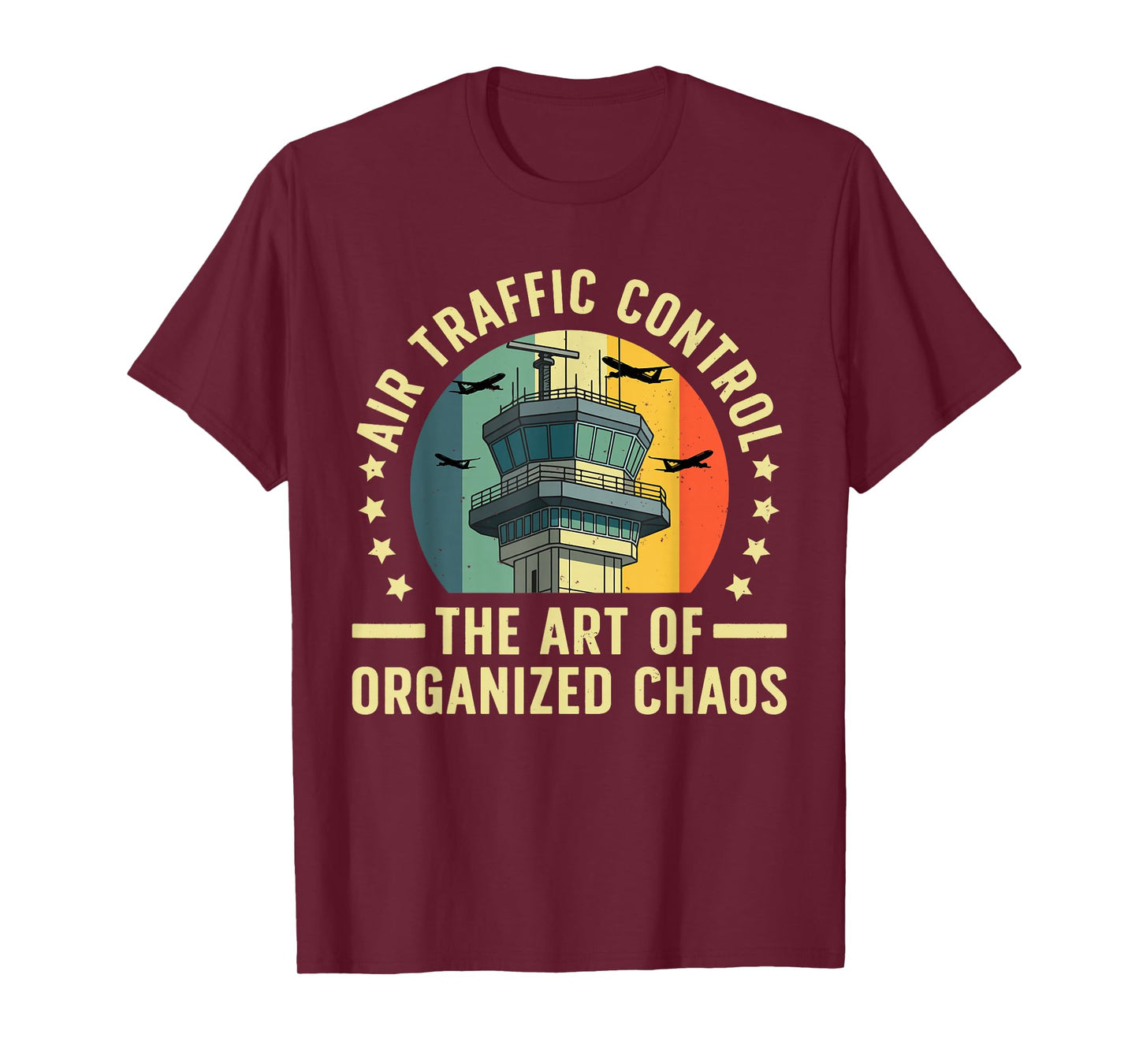 Cool Air Traffic Controller Art for Men Women Air Traffic T-Shirt