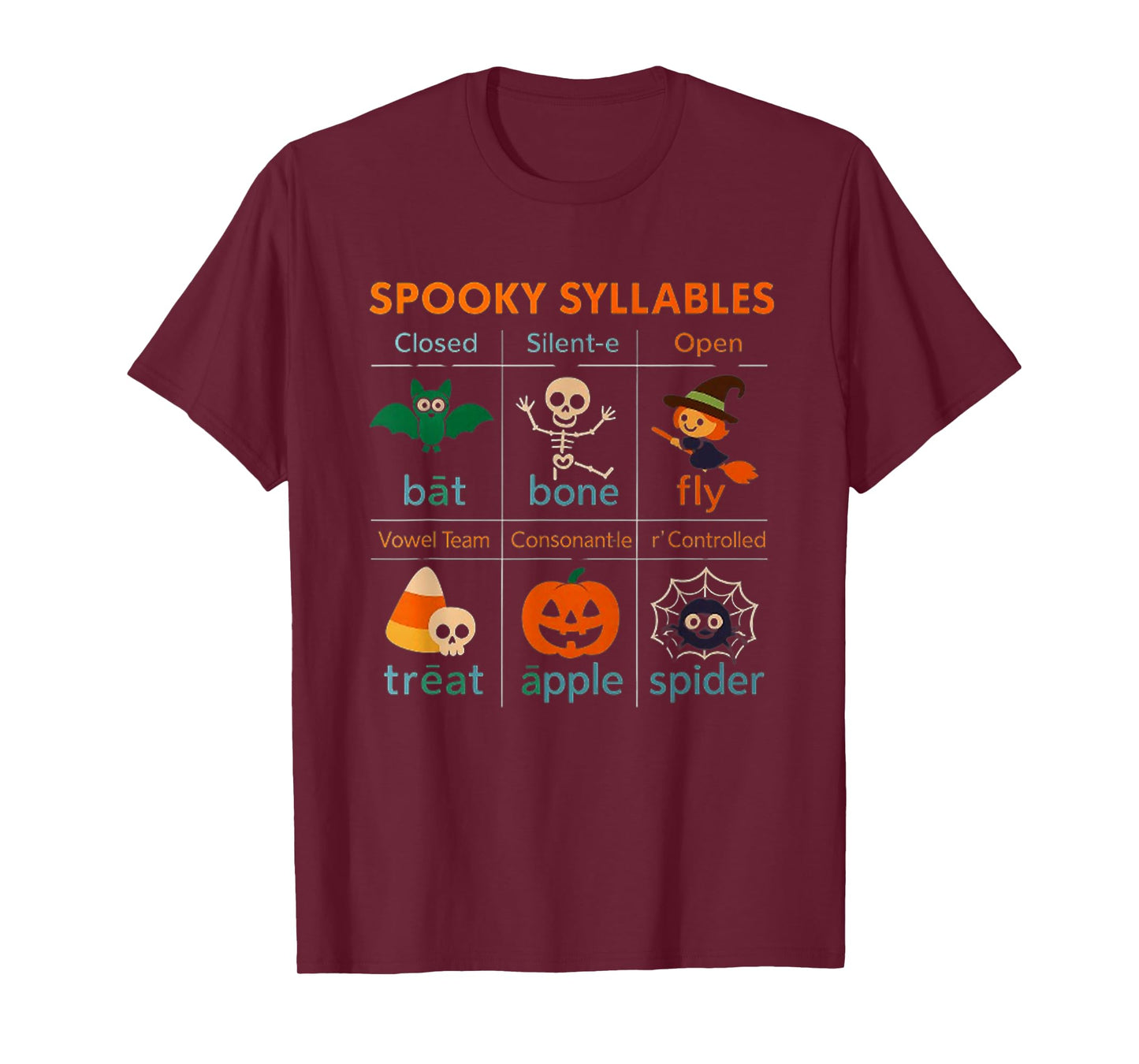 Teach Boo Repeat Funny Teacher Halloween Costume T-Shirt