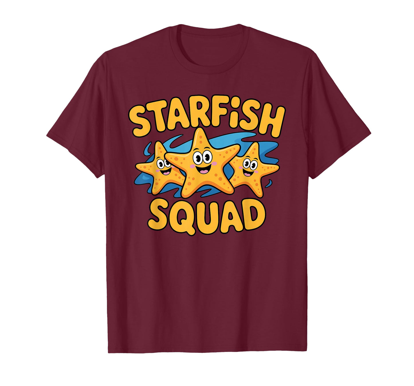 Funny Starfish Art for Men Women Boys Girls Starfish Lover T-Shirt