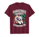 Christmas Chaos Coordinator Xmas Puppy Funny Schnoodle T-Shirt