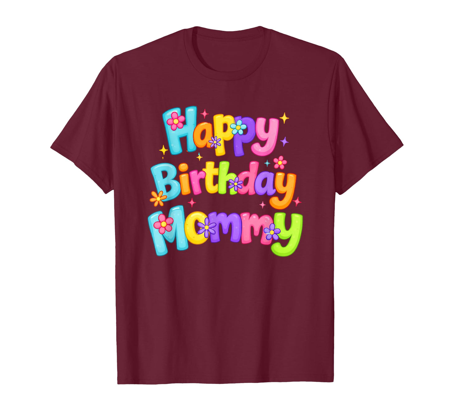 Happy Birthday Mommy Cute Toddler Retro Mom's Birthday Gift T-Shirt