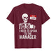Karen Halloween Costume Speak to Manager Karen Skeleton Meme T-Shirt