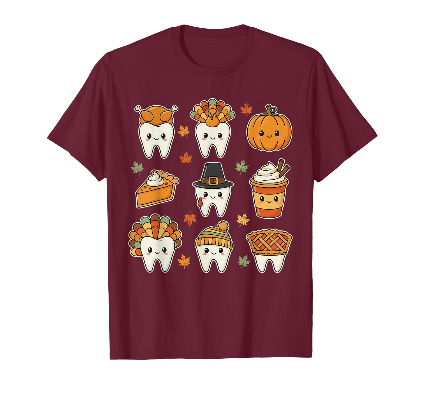 Thanksgiving Dental Shirt for Dentists, Fall Dental Squad T-Shirt