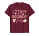 Papa of The Birthday Fairy Little Girl Magical Family T-Shirt