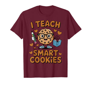 Cookie Costume Teacher Tshirts I Teach Smart Cookies Adult T-Shirt