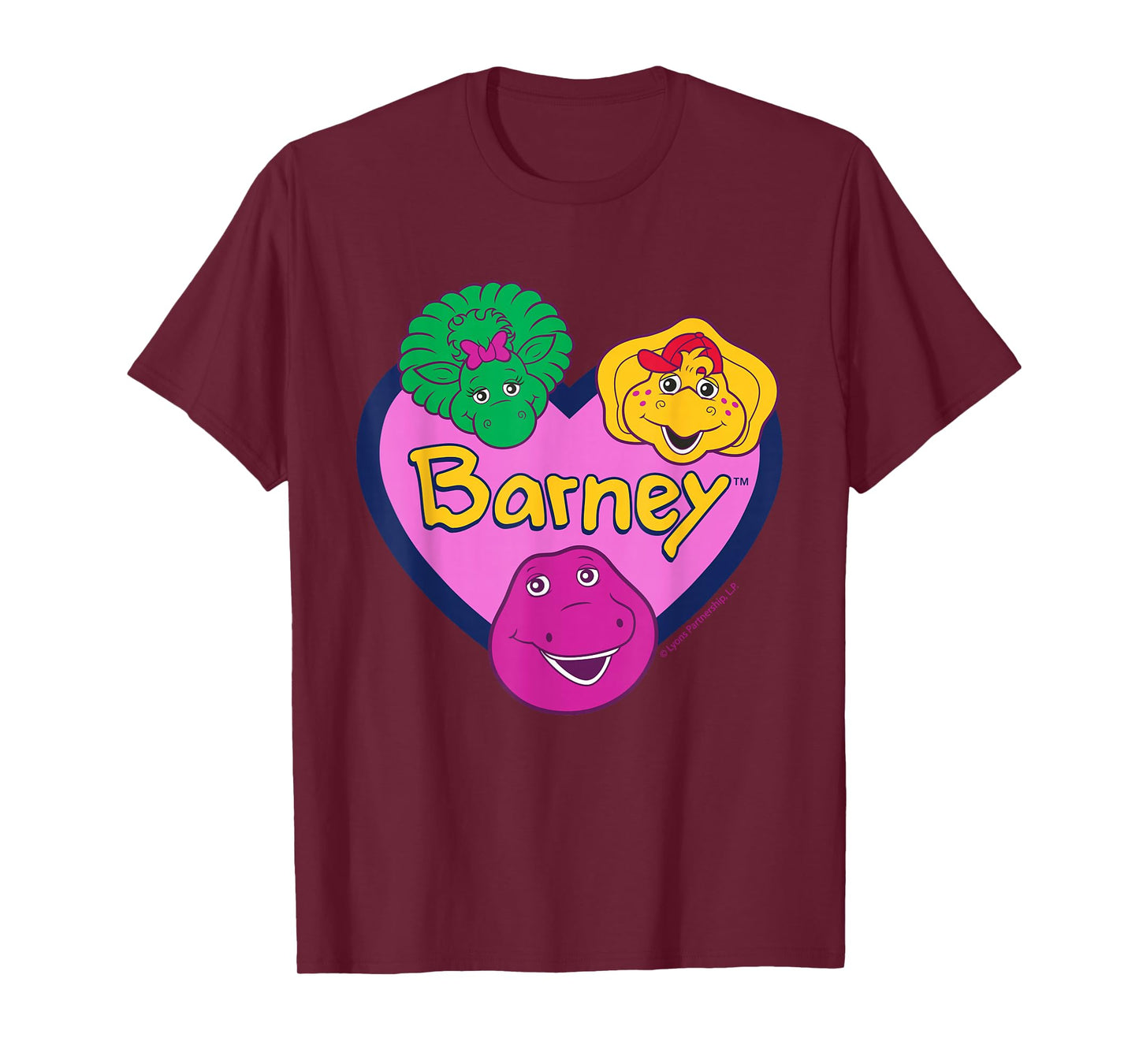 Barney Baby Bop and BJ Heart Friends T-Shirt