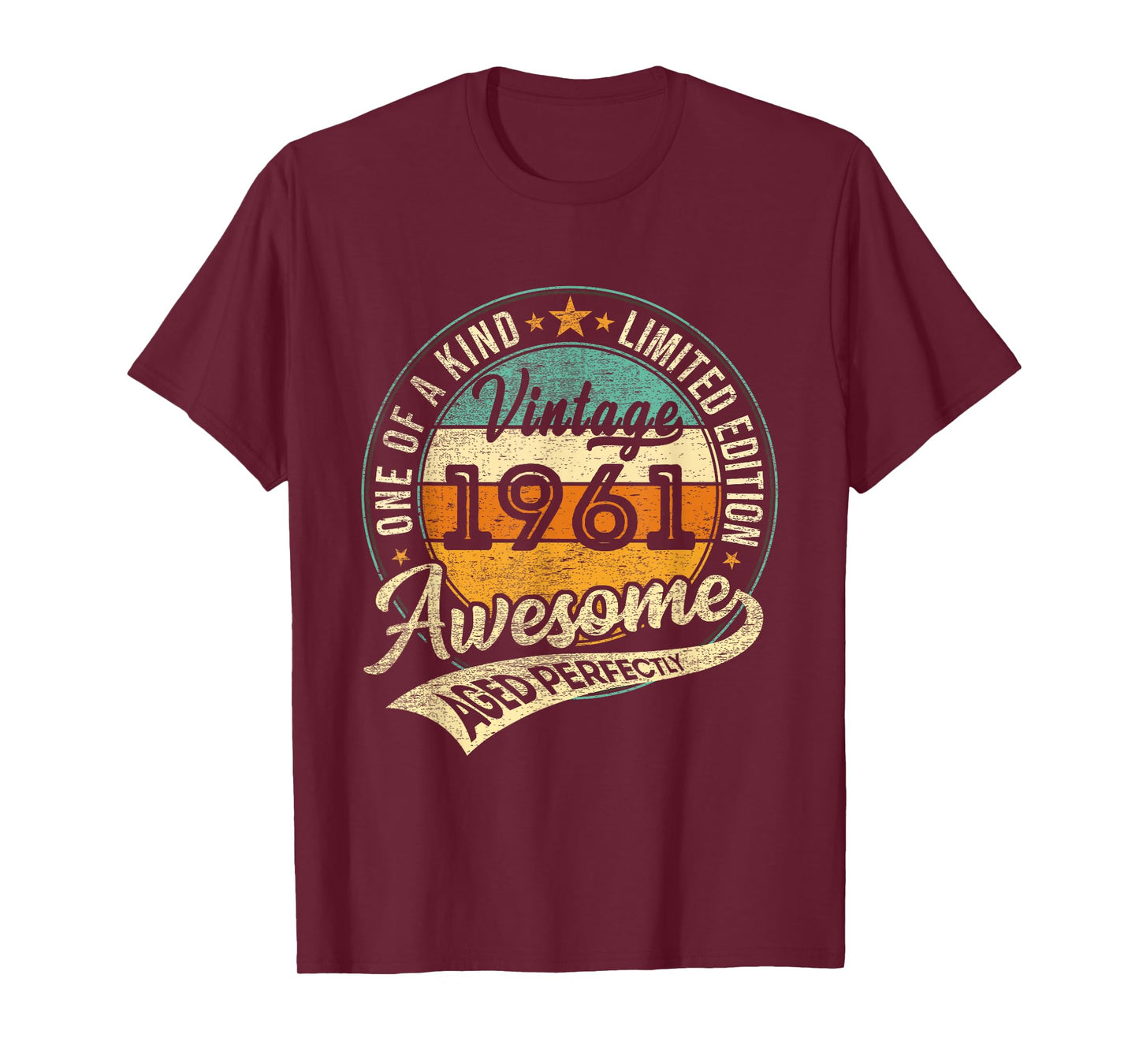 Vintage 1961 Limited Edition 65 Year Old Gifts 65th Birthday T-Shirt