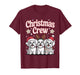 Christmas Crew Xmas Puppy Dog Breed Funny Christmas Maltese T-Shirt