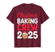 Christmas Baking Crew 2025 for Family Bakers Holiday Fun T-Shirt
