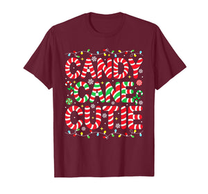 Funny Christmas Candy Cane Lover Crew Xmas Candy Cane Cutie T-Shirt