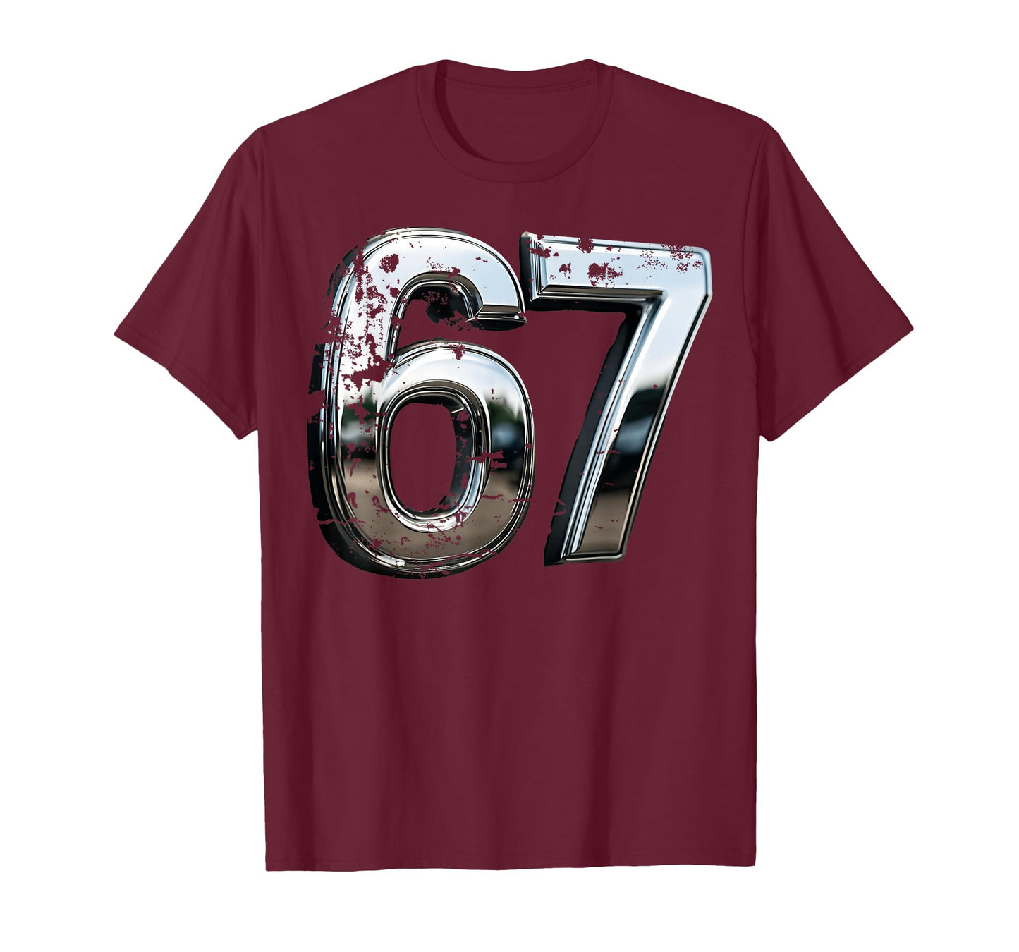 6-7 Trends s Six-Seven Car Badge Effect s Gen-Alpha Slang T-Shirt