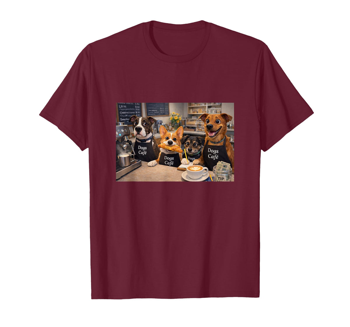 Dogs Cafe T-Shirt