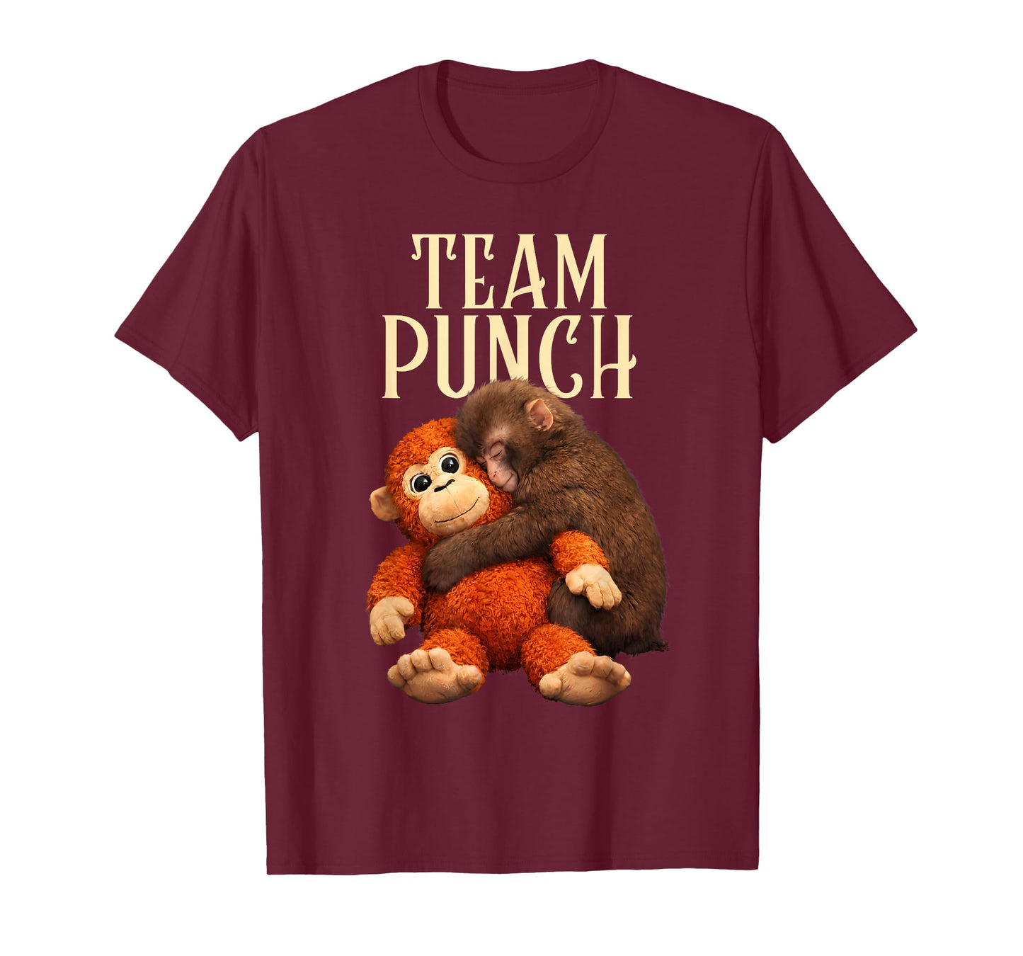Cute Baby Monkey Punch Team Punch Kids T-Shirt