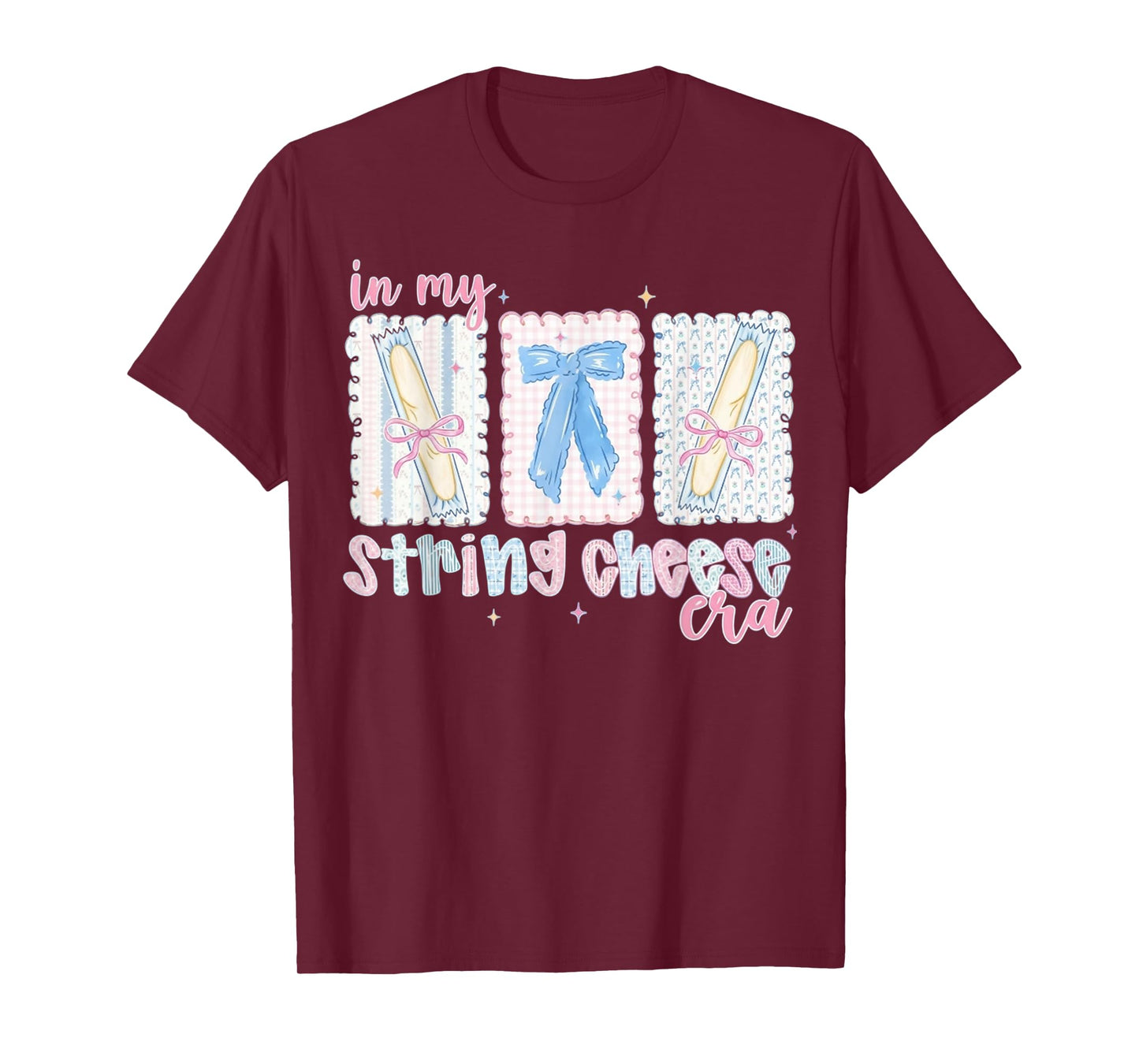 in My String Cheese Mama Era Funny Mom Life T-Shirt