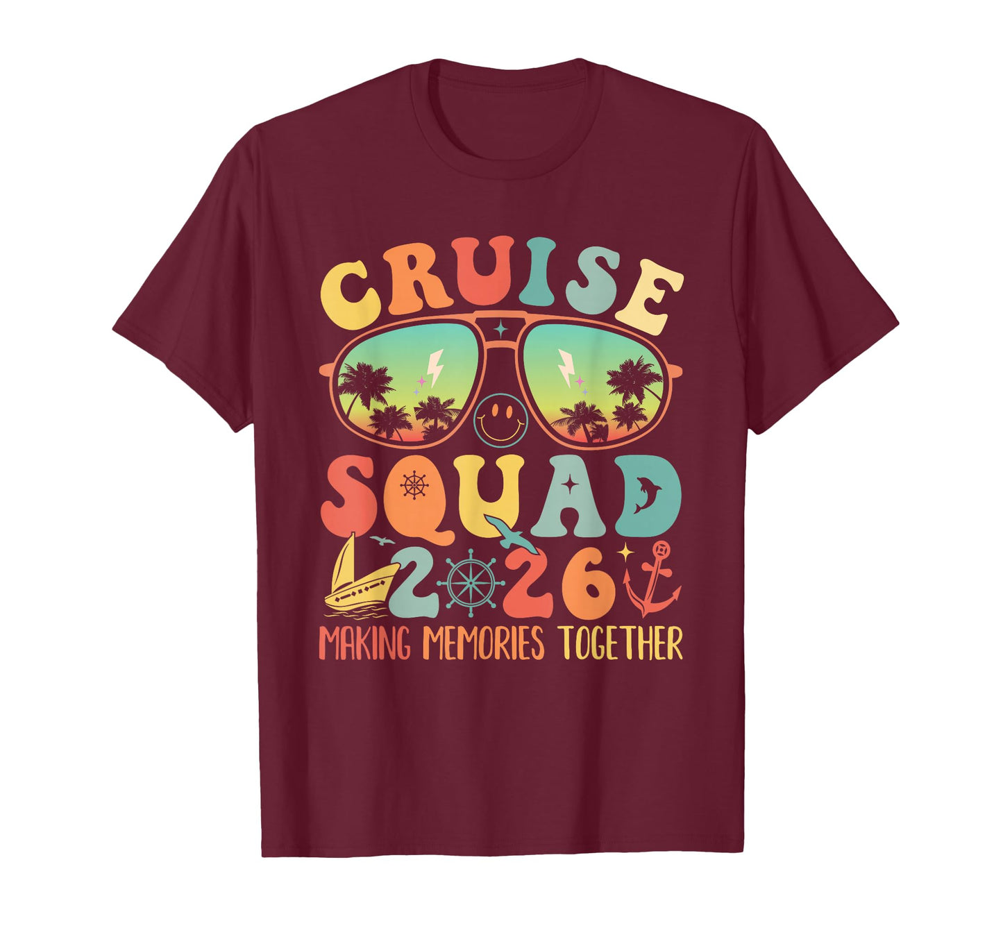 Cruise Squad 2026 Family Group Matching Summer Vacation T-Shirt
