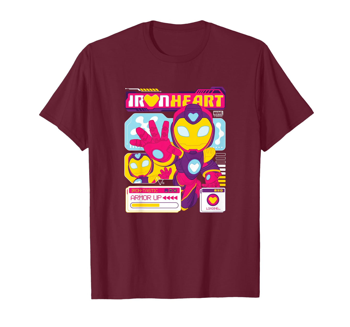 Spidey and His Amazing Friends- Ironheart Y2K T-Shirt