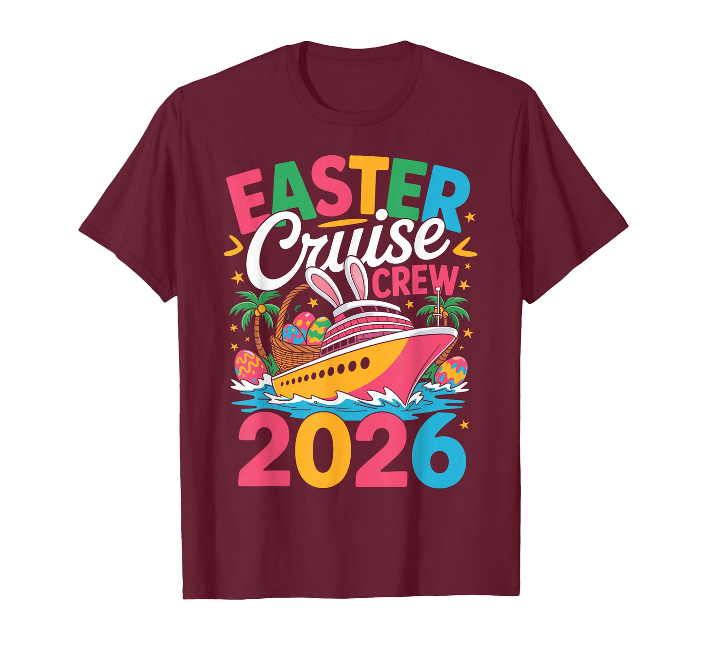 Easter Cruise Crew 2026 Matching Family Vacation T-Shirt