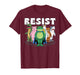 Resist No King Portland Frog Costume Activists Group Frog T-Shirt