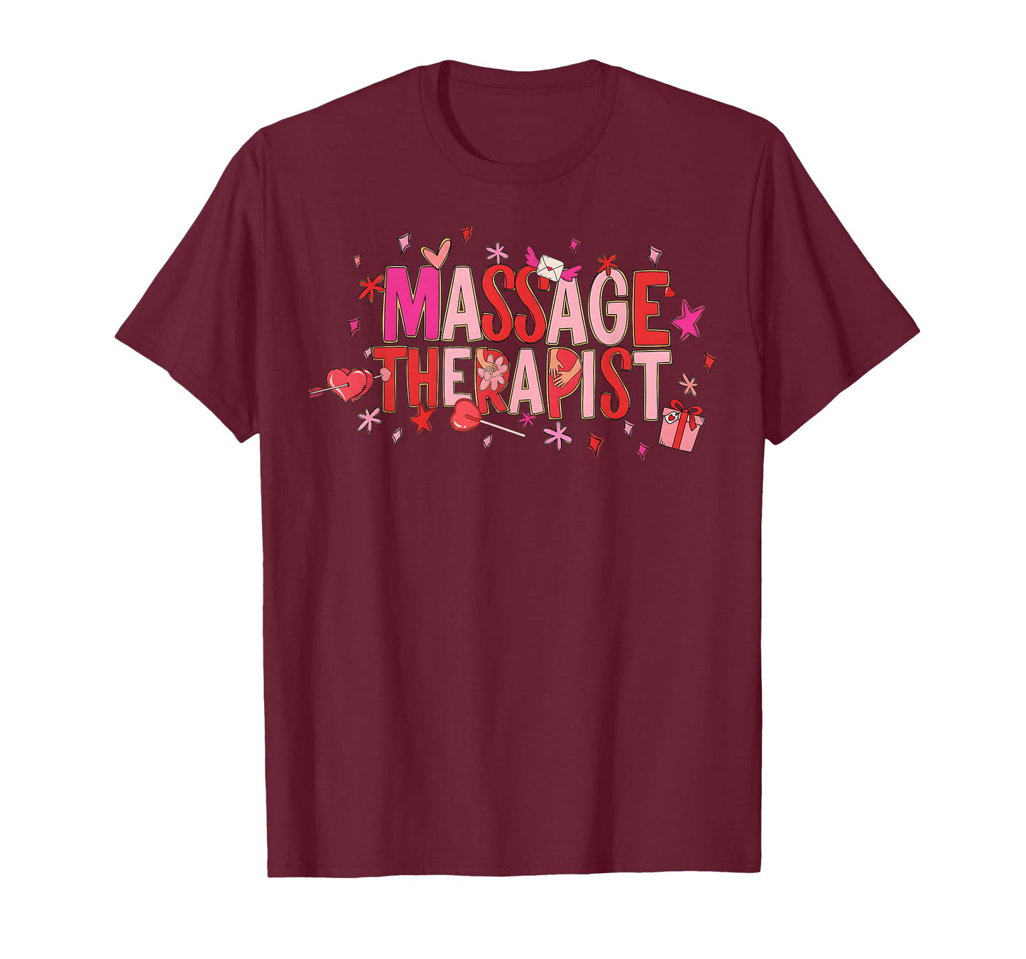 Massage Therapist Nurse RN CNA MA Valentine Valentine Nurse T-Shirt