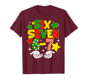 Funny 67 Six Seven Meme Black History African American Boys T-Shirt