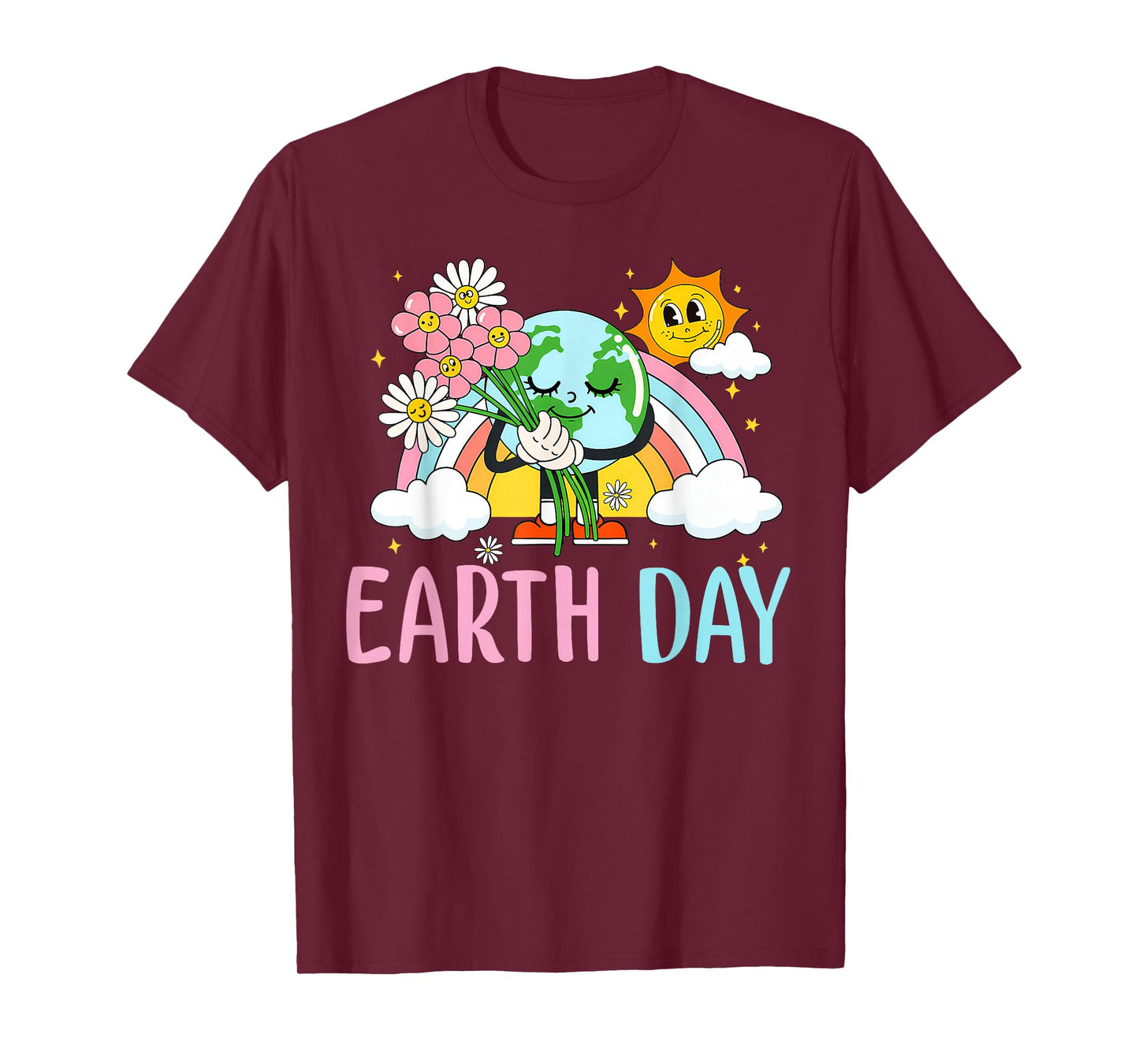 Happy Earth Day 2026 Cool Earth Day Children Kids Toddler T-Shirt
