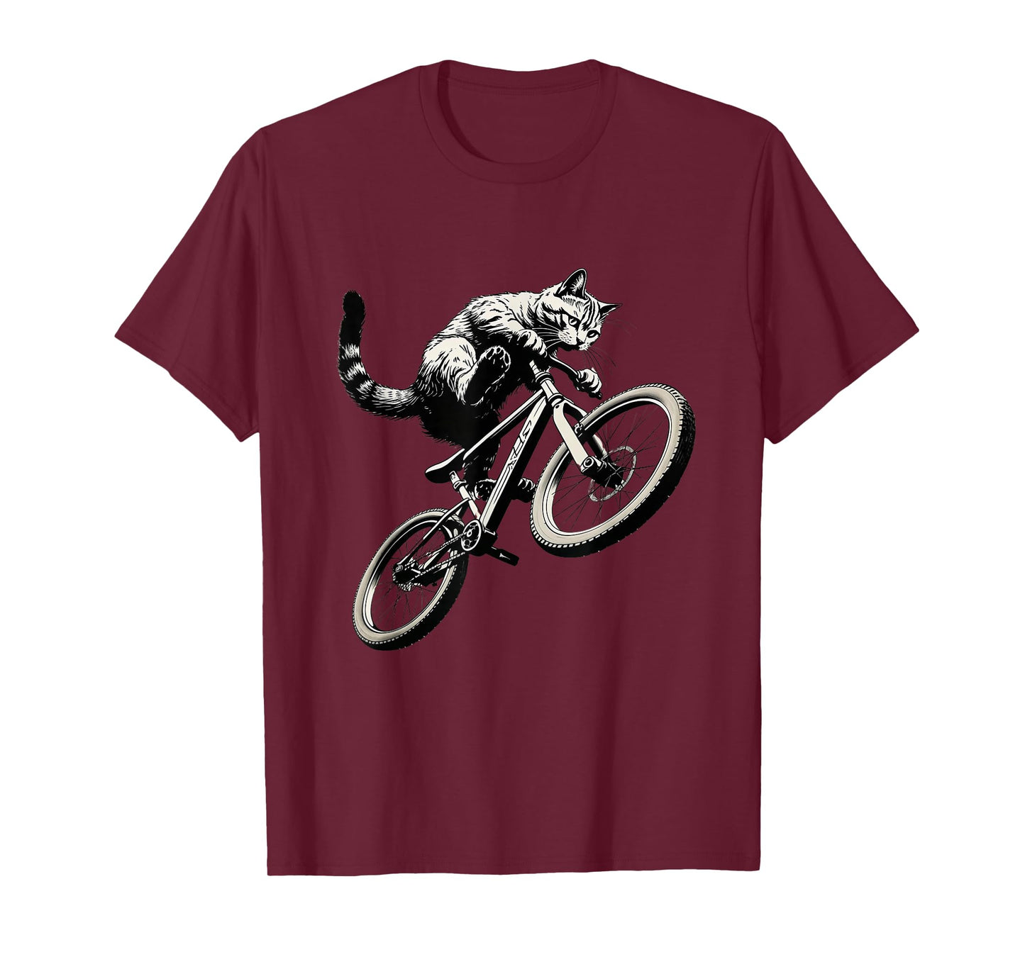 BMX Cat Vintage T-Shirt