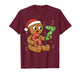 Gingerbread Six Seven 67 Meme 6 7 Funny Christmas Boys Kids T-Shirt
