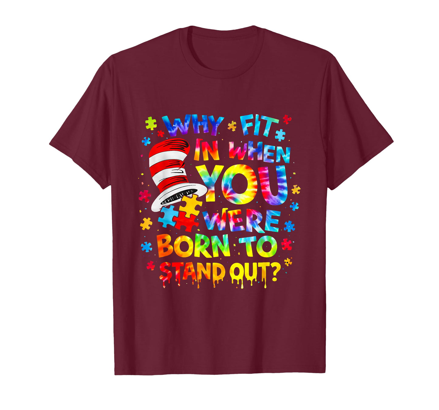 Born to Stand Out Autism T-Shirt