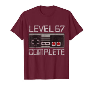 Funny Six Seven 6 7 Meme Gen Level 67 Complete 6 7 Meme T-Shirt